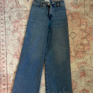 Zara Blue Wide Leg Jeans Kids